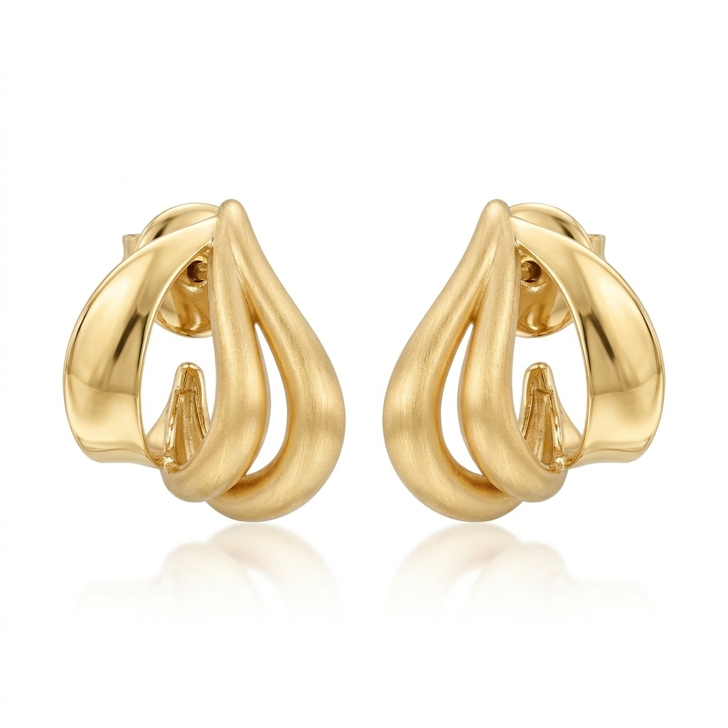 Earrings in Yellow Gold 18k — Earrings — Yellow Gold 18k
