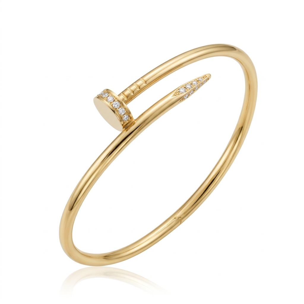 Bracelet in Yellow Gold 18k with Diamond — Bracelets — Yellow Gold 18k